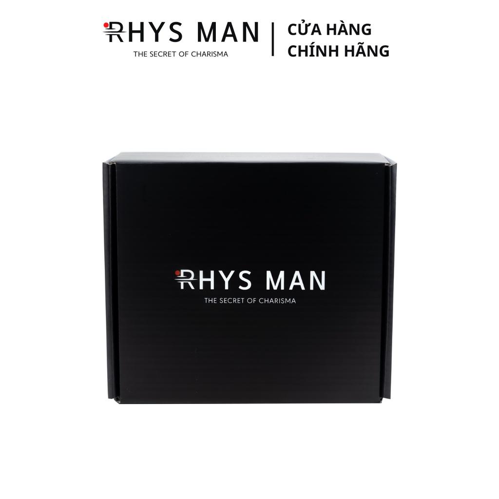 Hộp Quà Tặng RHYS MAN Đựng Quà Sinh Nhật Màu Đen Sang Trọng