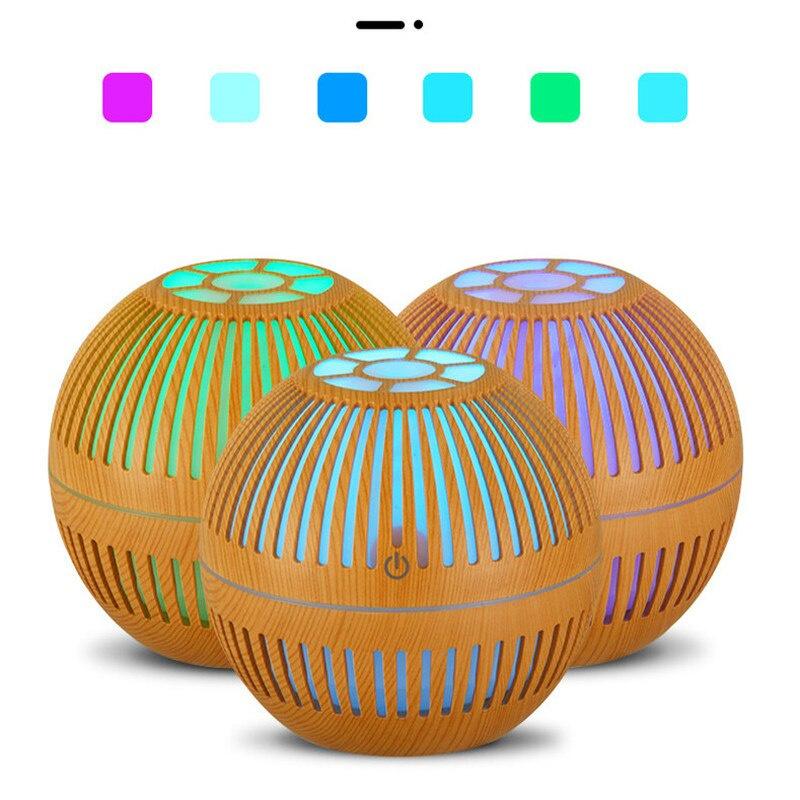 LED Light Ultrasonic Air Humidifier Mini USB Aroma Essential Oil Diffuser Mist Maker 130ML Aroma Diffuser Home Beauty Tool