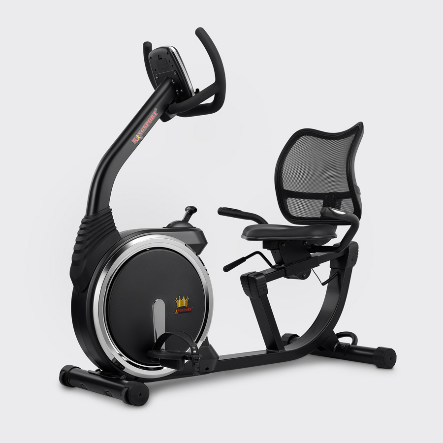 Xe đạp tập thể dục tại nhà KINGSPORT KS-5807 có ghế tựa êm ái, bánh đà kháng từ, tải trọng tối đa lên đến 120kg