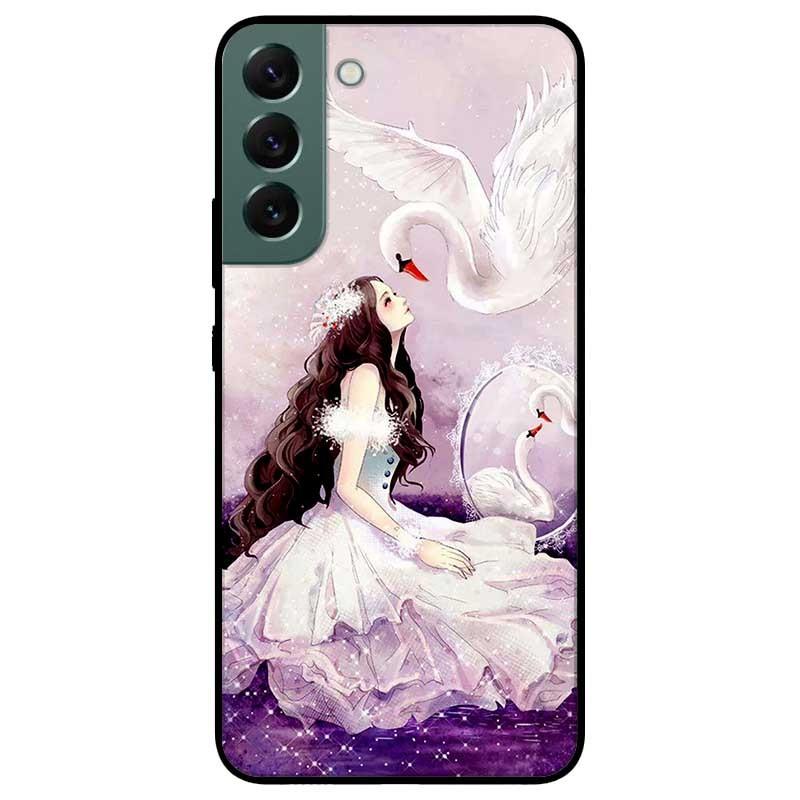 Ốp lưng dành cho Samsung S22 - S22 Plus - S22 Ultra - Cô Gái Thiên Nga