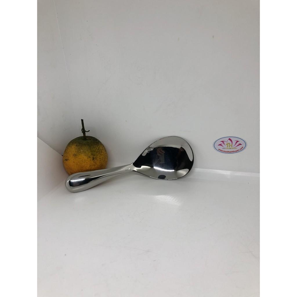 Vá cơm inox 304 Hàn Quốc eo đẹp dày sáng bóng dày dặn siêu bền đẹp có loại chống dính