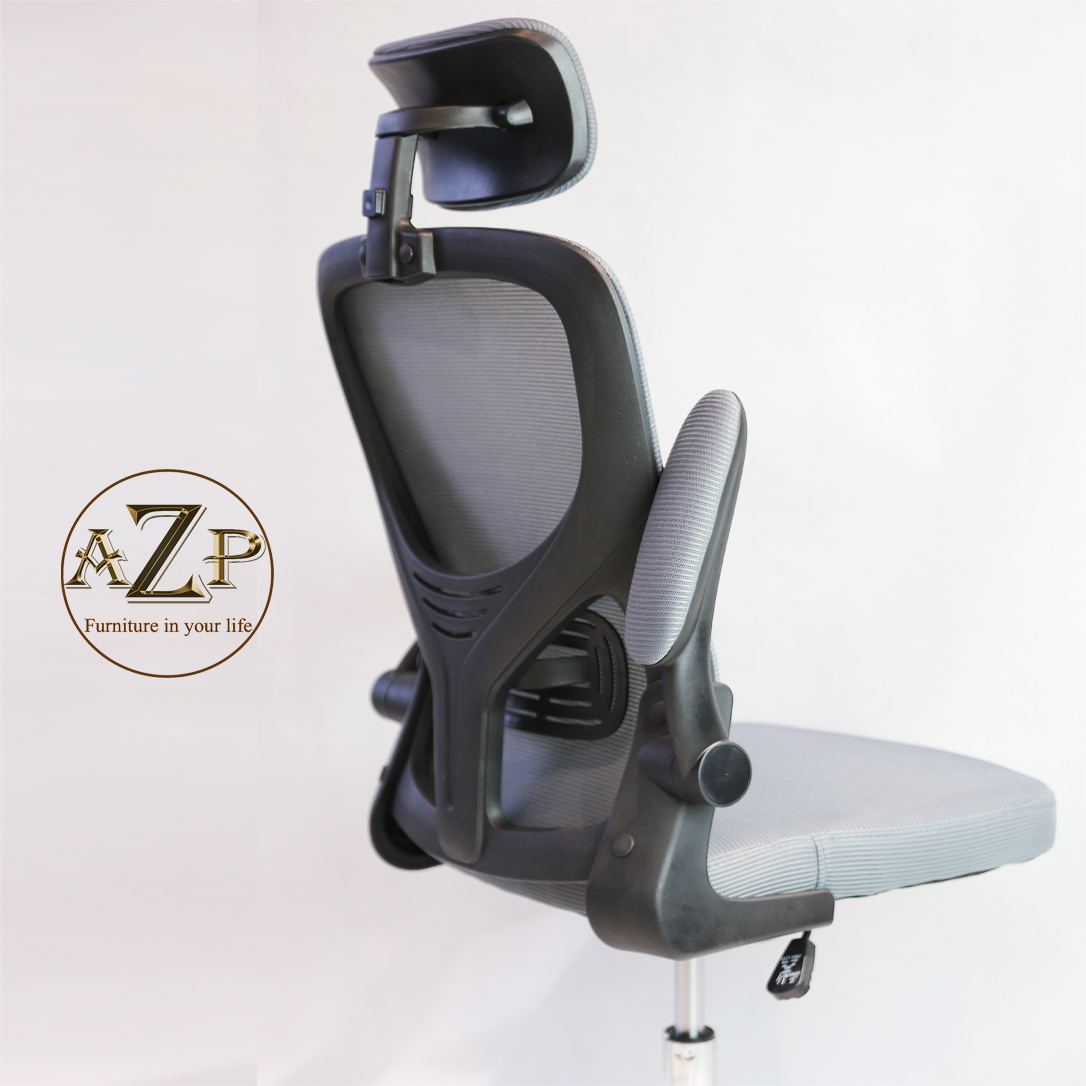 Siêu Phẩm Độc Quyền Ghế Thông Minh Dành cho Sếp, Ghế Giám Đốc, Ghế Văn Phòng AZP FURNITURE Ergonomic AZP-98332-NEW - Tay Cất Gọn