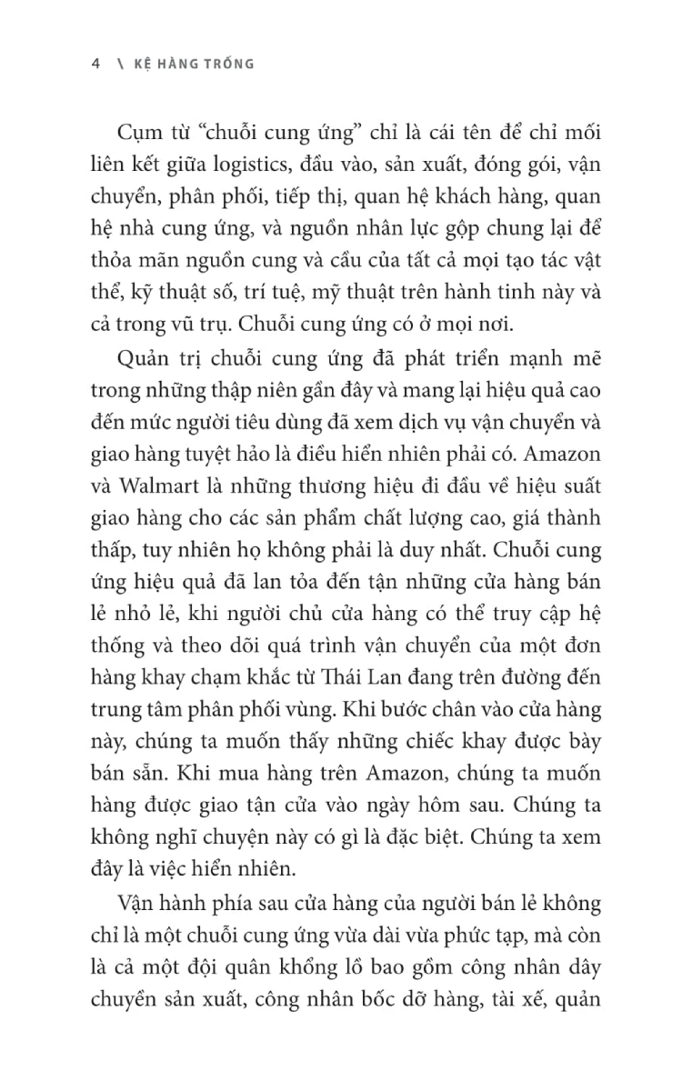 Kệ Hàng Trống - Đứt Gãy Chuỗi Cung Ứng Trong Nền Kinh Tế Toàn Cầu (TRE)