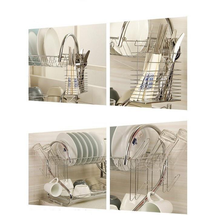 KỆ ÚP BÁT ĐŨA INOX SIÊU TIỆN DỤNG