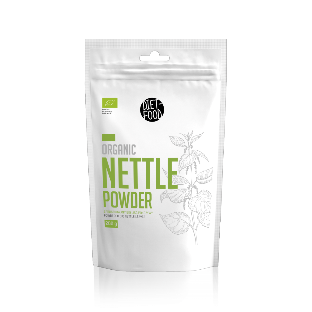 Bột lá tầm ma (lá han) hữu cơ 200g Diet Food Organic Nettle Powder