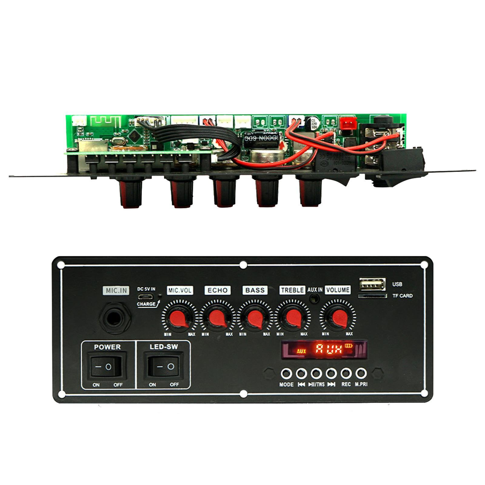 MP3 Bluetooth Board Player Module with Remote Control 2x20W Premium Dual Decoding 7.4V FM Audio Module Durable Audio Module