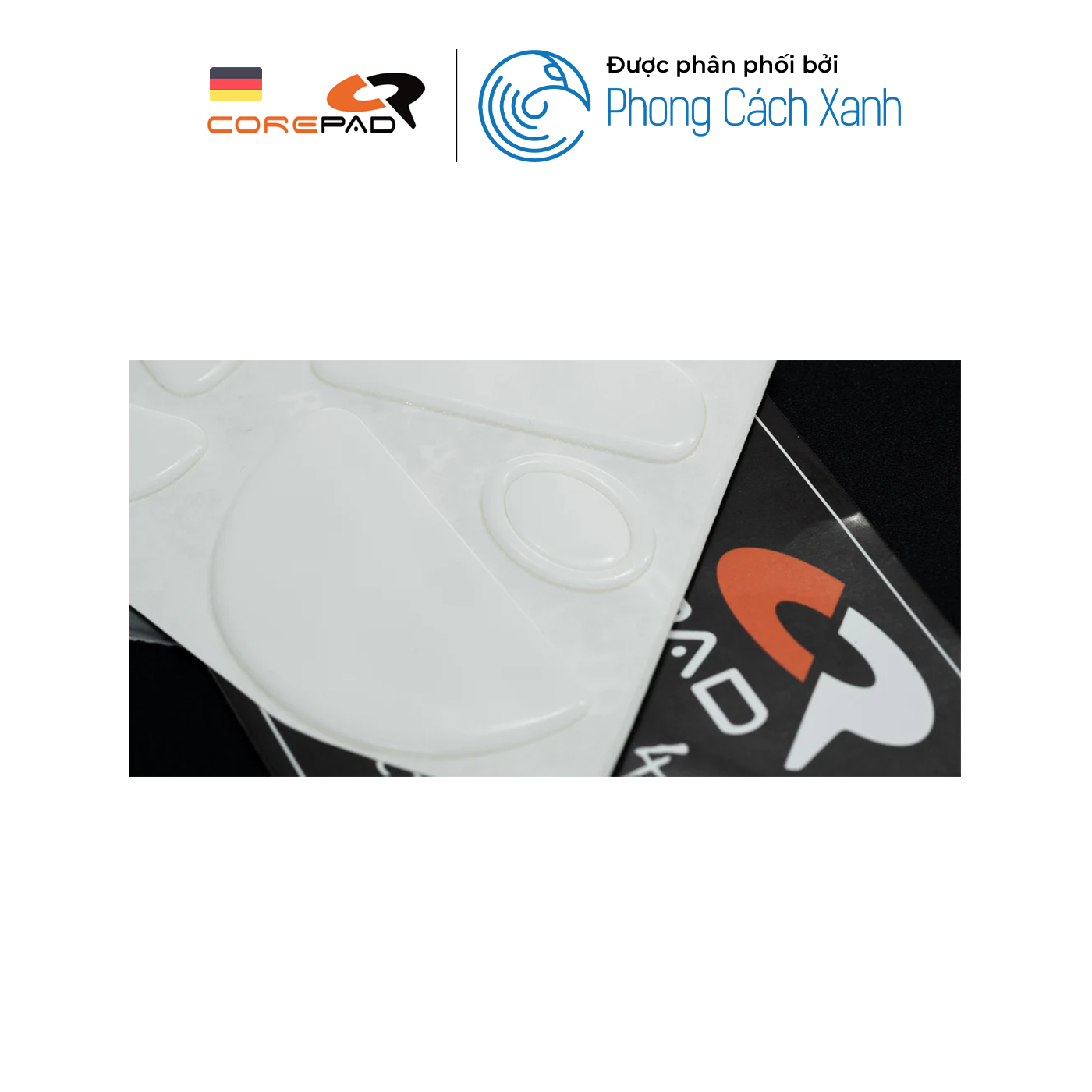 Feet chuột PTFE Corepad Skatez PRO Attack Shark x Ajazz AJ159 PRO / APEX Wireless (2 bộ) - Hàng Chính Hãng