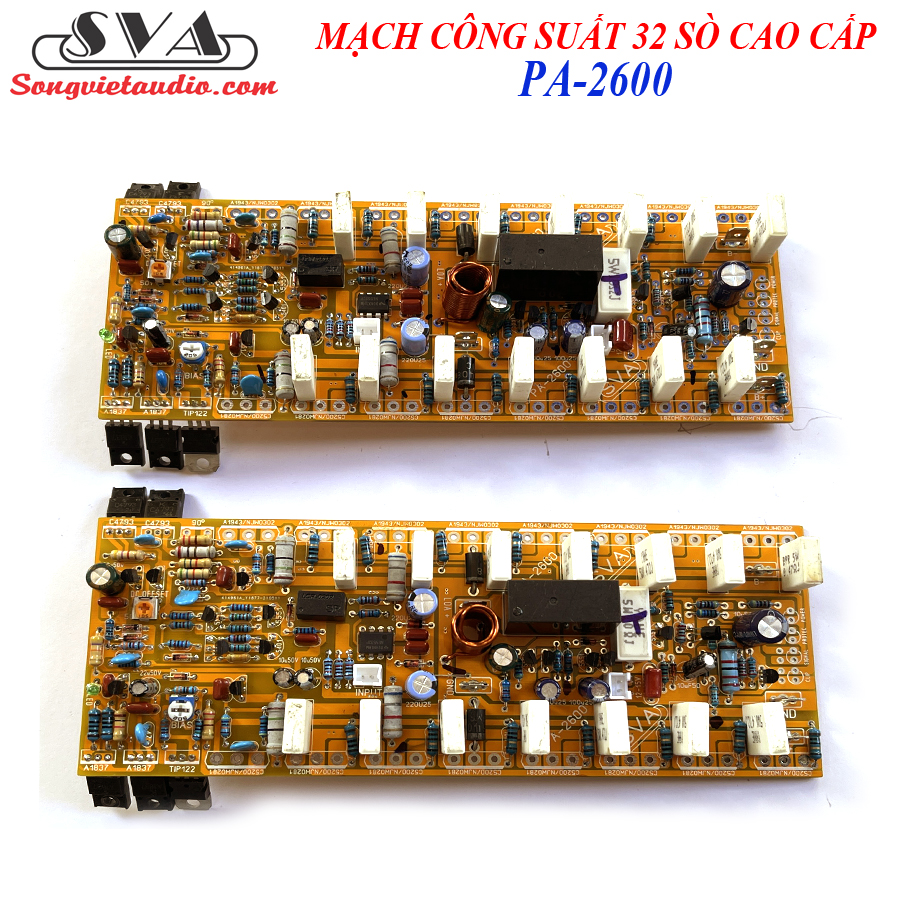 MẠCH CÔNG SUẤT 32 SÒ CAO CẤP - PA2600