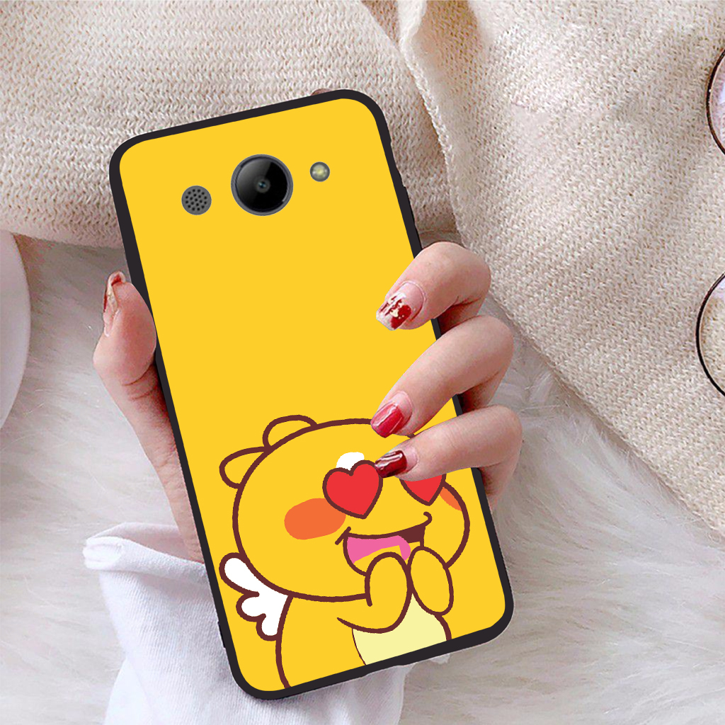 Ốp lưng dành cho Huawei Y3 2017 viền dẻo TPU Bộ Sưu Tập Khủng Long Lai Ong - Hàng chính hãng