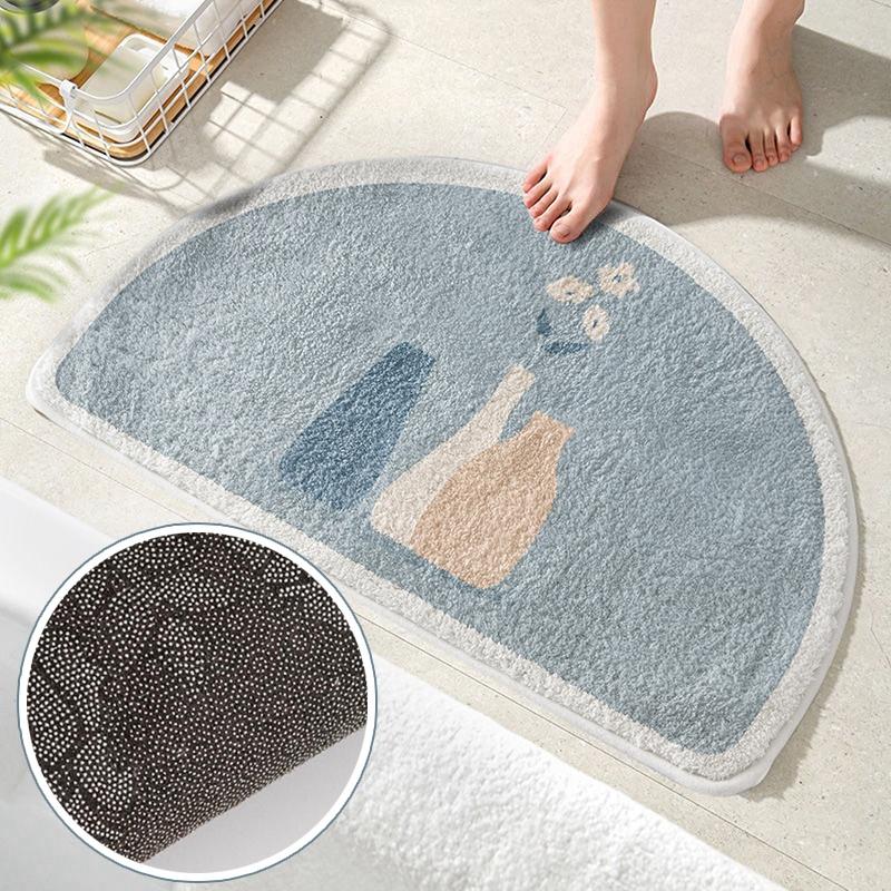 Thảm Lót Sàn Chống Trượt Thấm Hút Tốt Phong Cách Bắc Âu Trang Trí Nhà Cửa