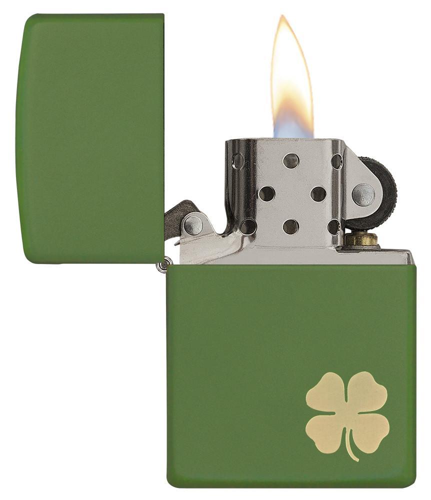 Bật Lửa Zippo Matte Clover 21032