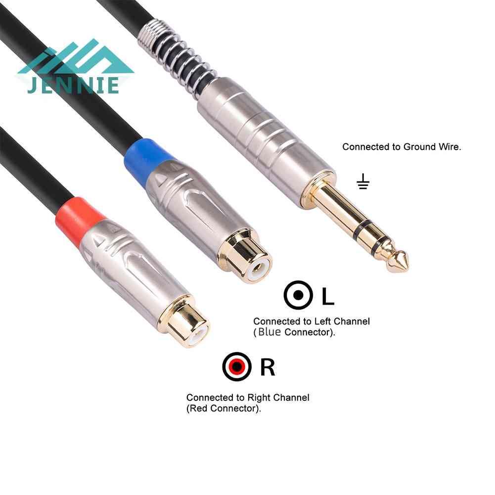 Dây Cáp Âm Thanh RCA Dài 0.3m Chất Lượng Cao