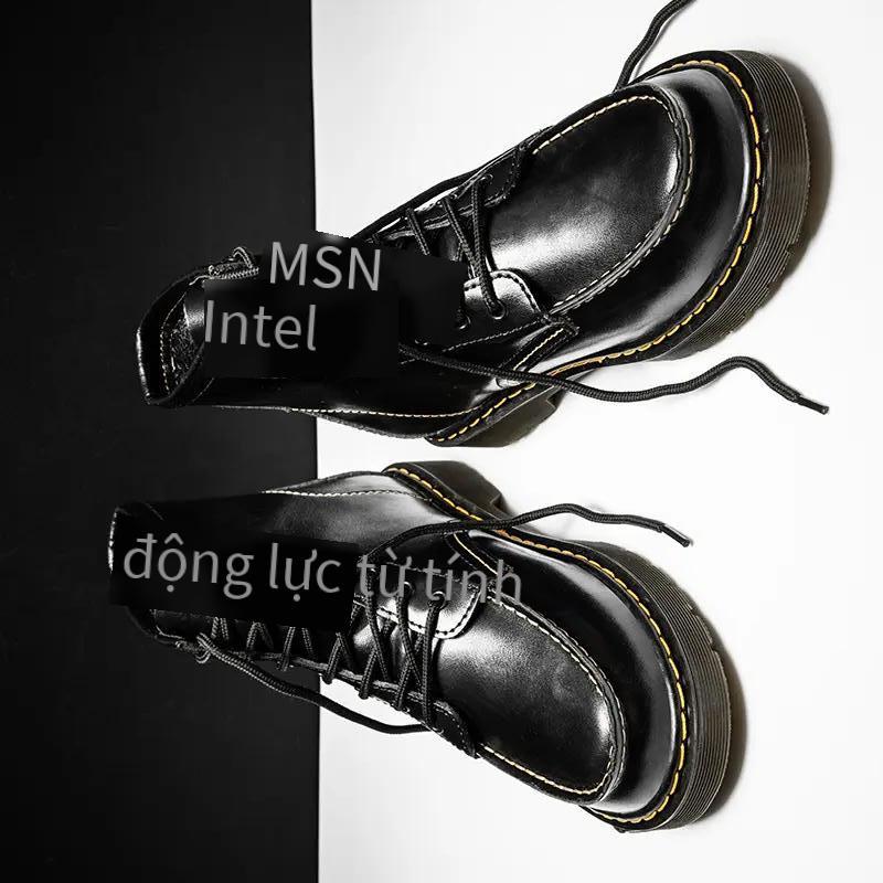 Giày bốt Martin phong cách mới nhất giao hàng nhanh ins đảm bảo chất lượng giày đôi giày lưới chống trượt màu đỏ