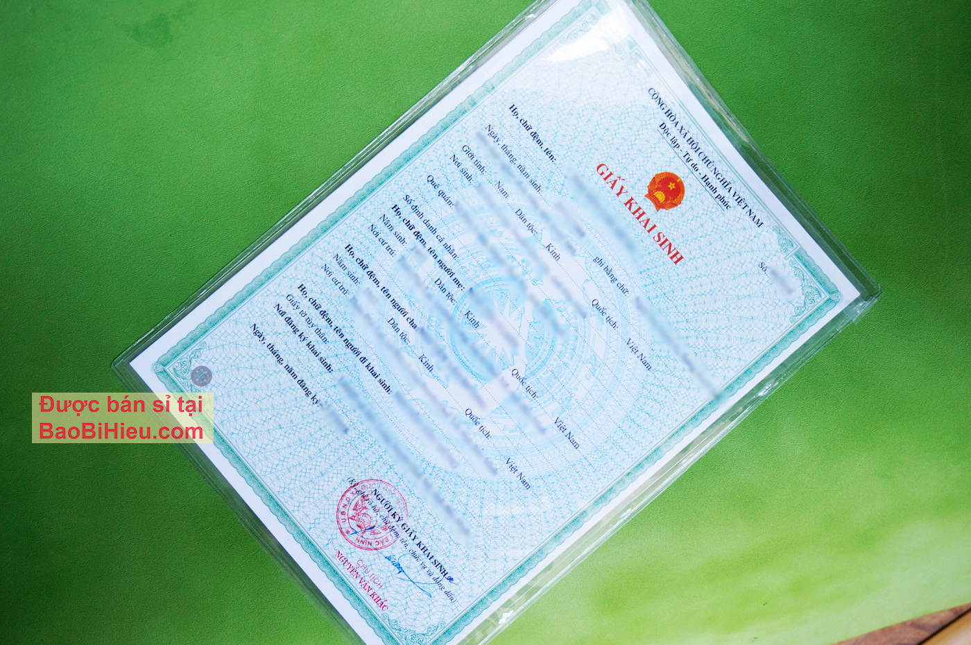 Túi nhựa dẻo PVC đựng giấy tờ khổ A4 bamarau - Loại có nắp đậy B167