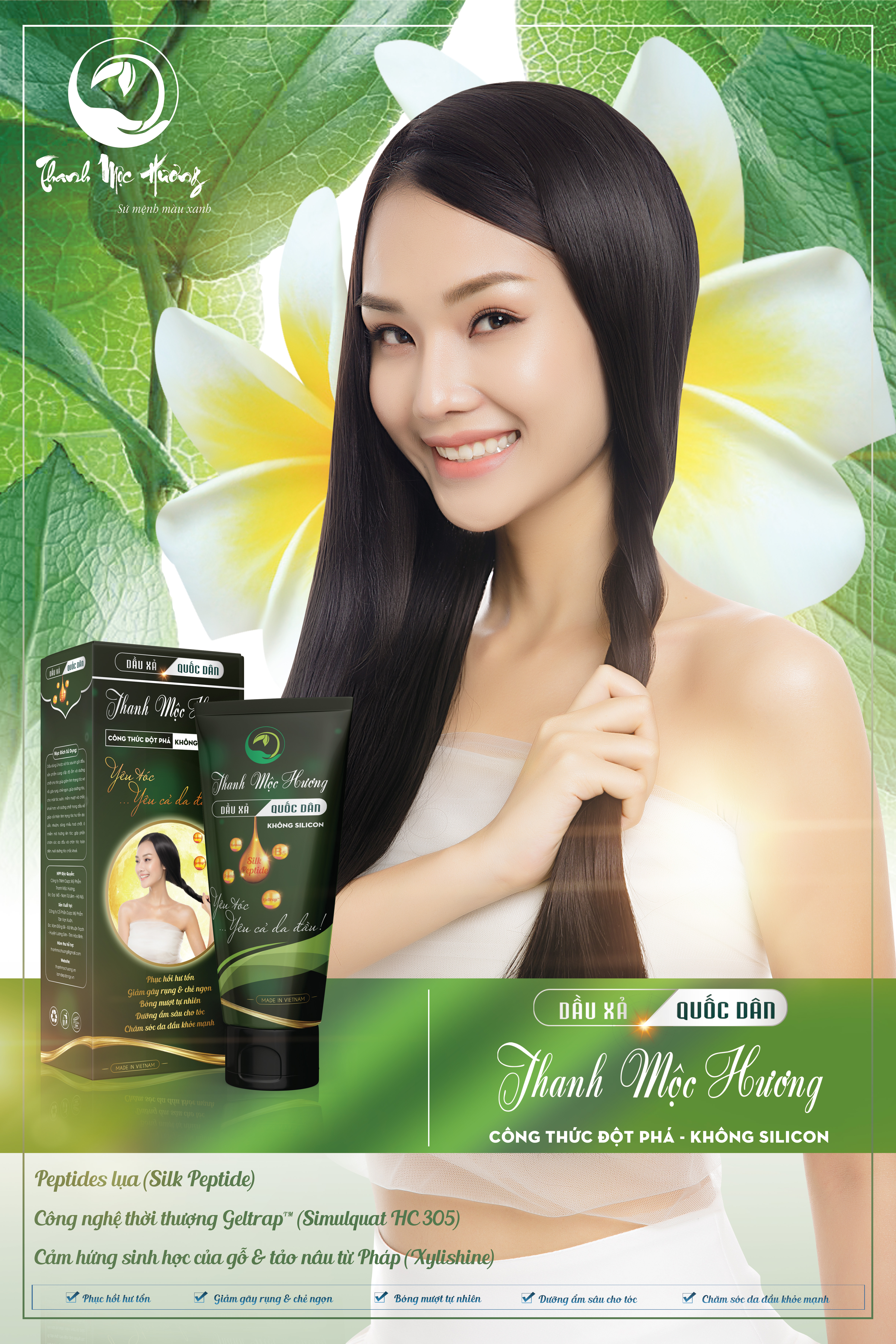 DẦU XẢ THANH MỘC HƯƠNG - Hàng chính hãng