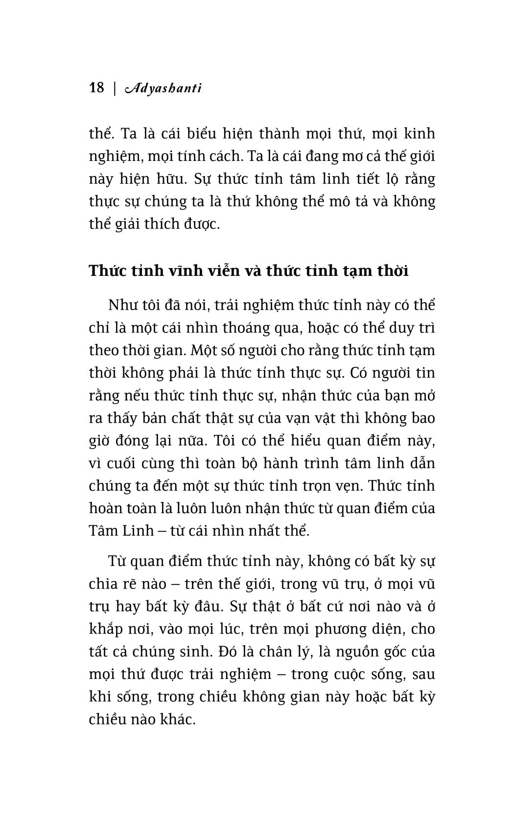 Hành Trình Giác Ngộ - Adyashanti