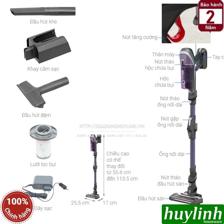 Máy hút bụi cầm tay không dây Tefal TY9639WO - BH 2 năm - Hàng Chính Hãng