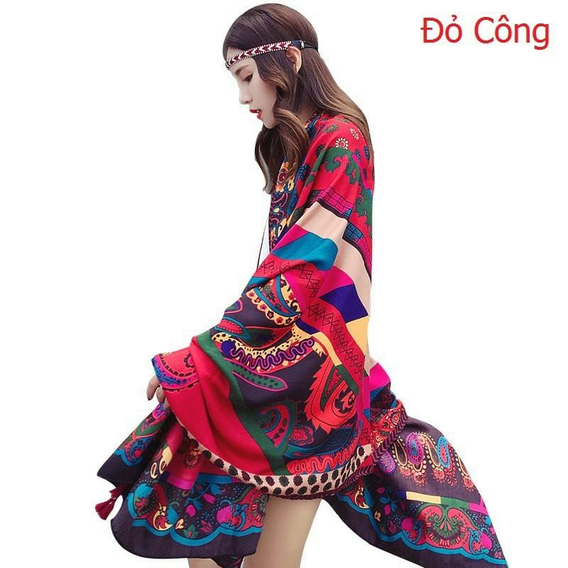 Sỉ Khăn Choàng Boho Đi Biển