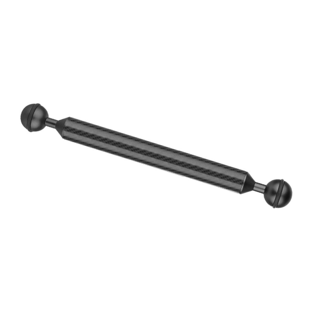 Carbon Fiber 9 " Ball Floating Arm Buoyancy Underwater Lighting Black
