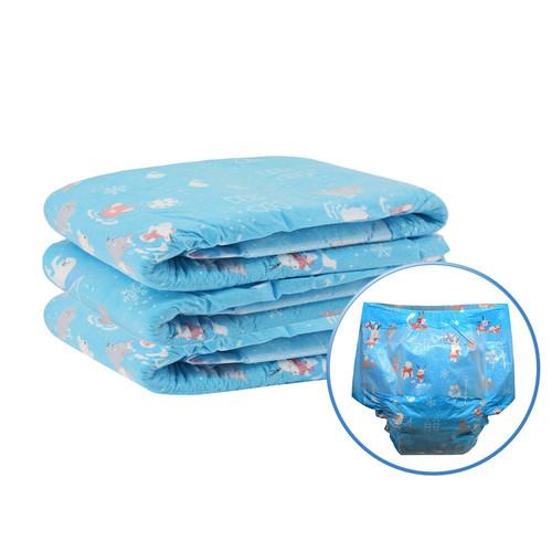 ABDL Người Lớn Bé 3 Tã Vải Hoạt Hình Dễ Thương Họa Tiết Ddlg Tã Bỏ Túi Dùng Một Lần Abdl Kéo Lên Quần 7 Màu