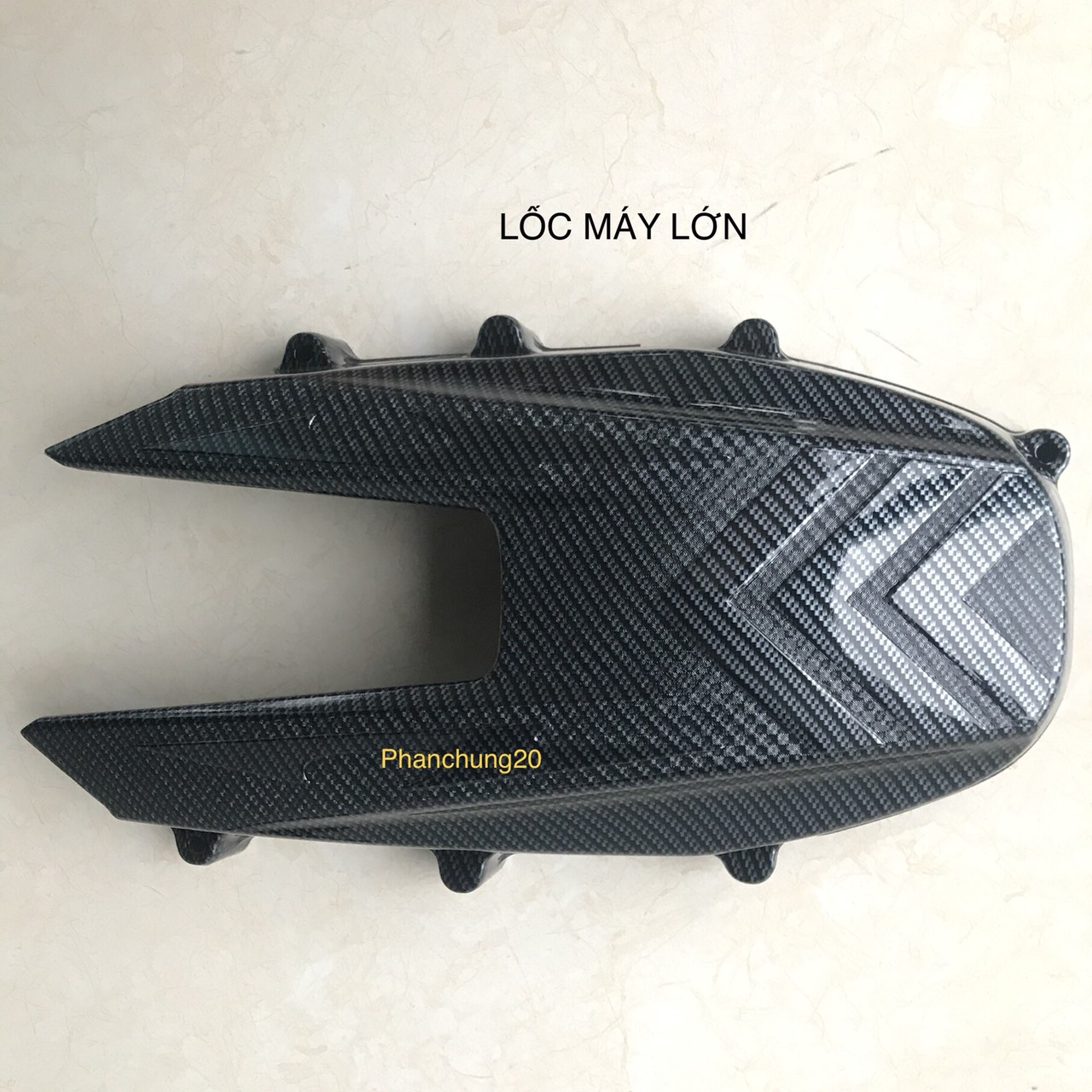 ỐP LỐC MÁY LỚN DÙNG CHO XE SH 2017 2018 2019 CACBON