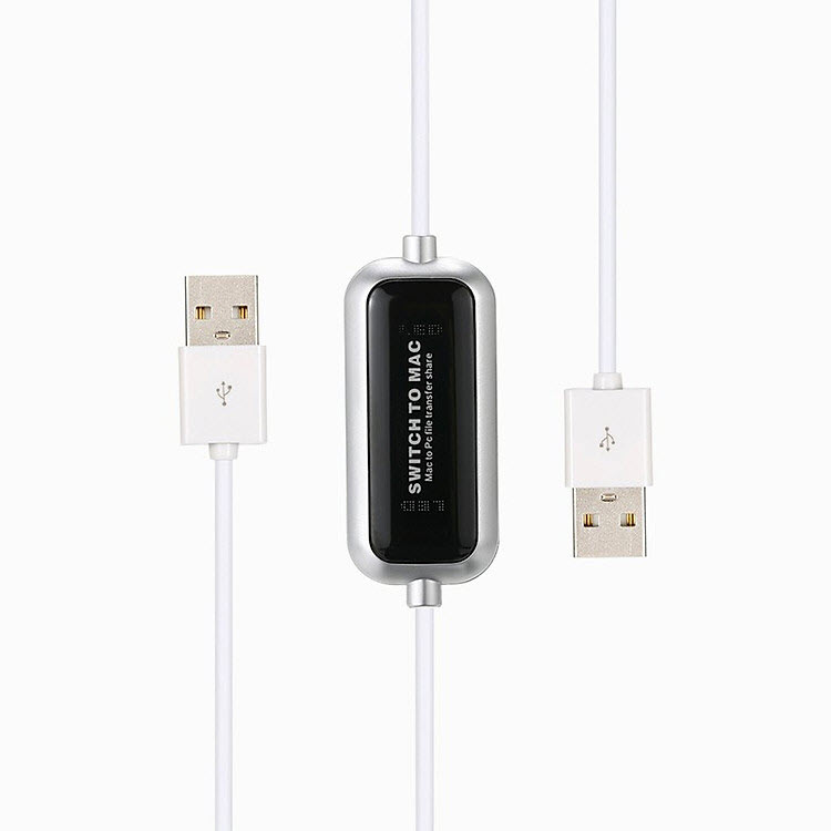 Cáp USB Thông Minh USB 2.0 Kết Nối Liên Kết Dữ Liệu trực tiếp Giữa MAC và PC Truyền Tập Tin 2 Máy Tính qua cổng USB