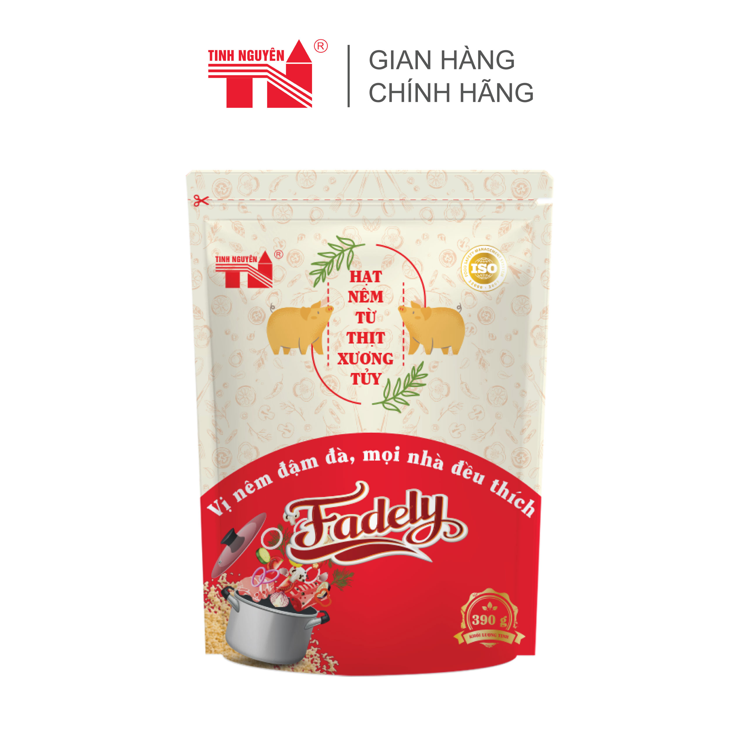 Hạt Nêm Fadely Từ Thịt Và Xương Tủy (390g)