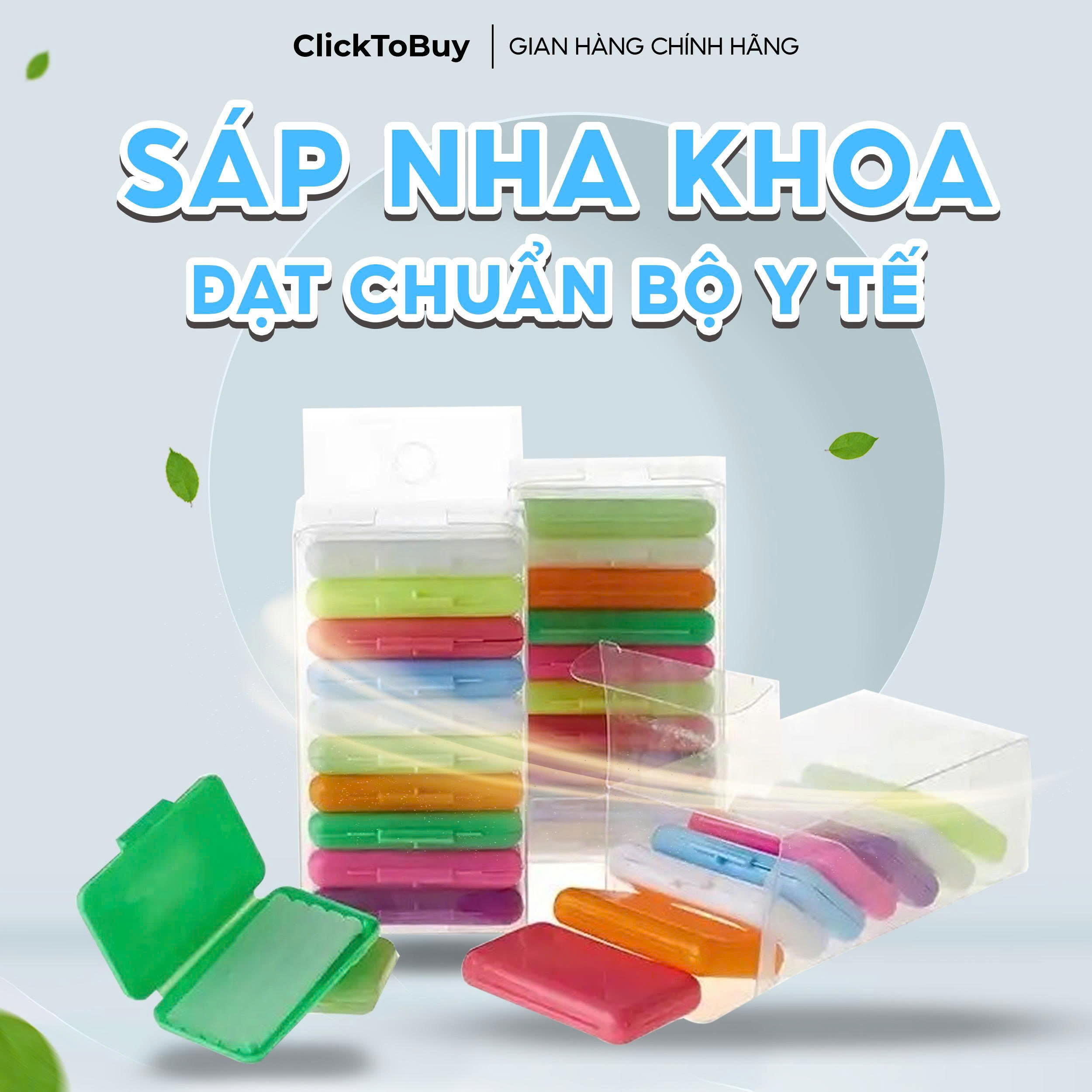 Sáp Nha Khoa Coralclean 10 mùi , Sản Phẩm Đạt Chuẩn Bộ Y tế