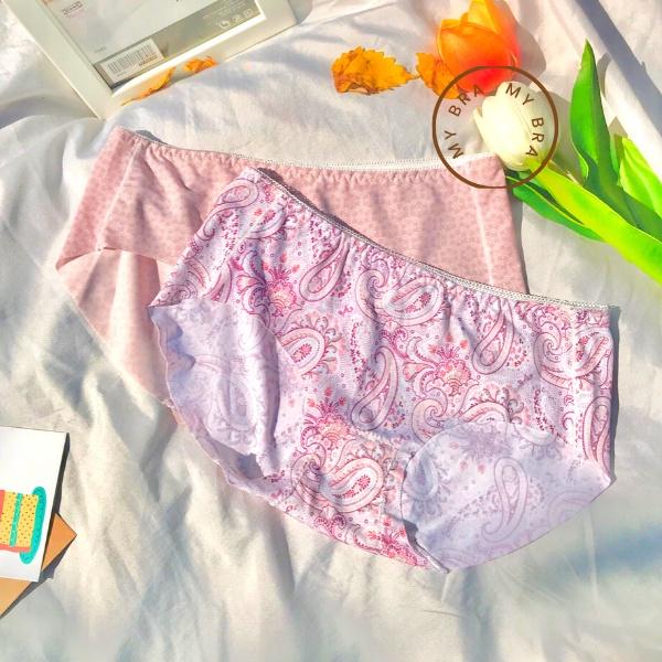 Quần Lót Điều Hòa Thun Lạnh không đường may cho nữ CUTE