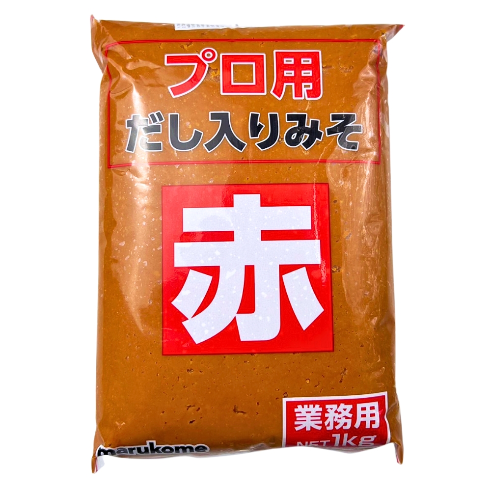 Đậu Tương Lên Men Aka Miso (Marukome) Có Dashi 1KG