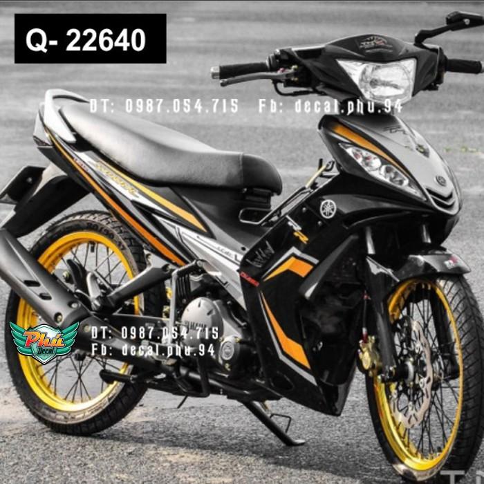 Tem rời Exciter 2006-2010 Spark đen vàng