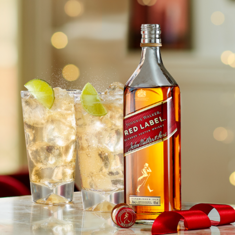 [Made in Scotland] Rượu Johnnie Walker Red Label Blended Scotch Whisky 40% 750ml [Không Hộp]