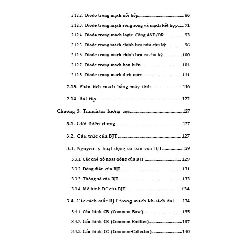 Giáo trình Cấu kiện Điện tử