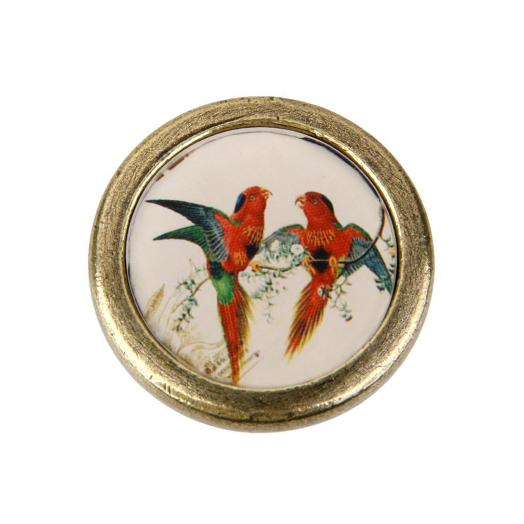 2 Pieces Vintage Home Cabinet Door Drawer Handle Cupboard Pull Knob Hardware