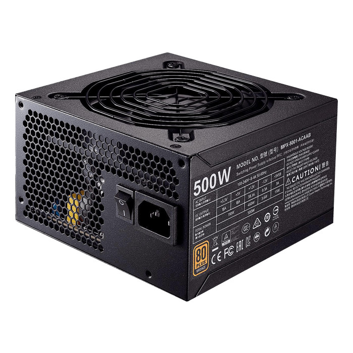 Nguồn Máy Tính Công Xuất Thực Cooler Master MWE BRONZE 550 - Hàng Chính Hãng