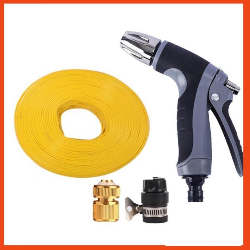 Bộ dây và vòi xịt tăng áp rửa xe tưới cây 20M  206817