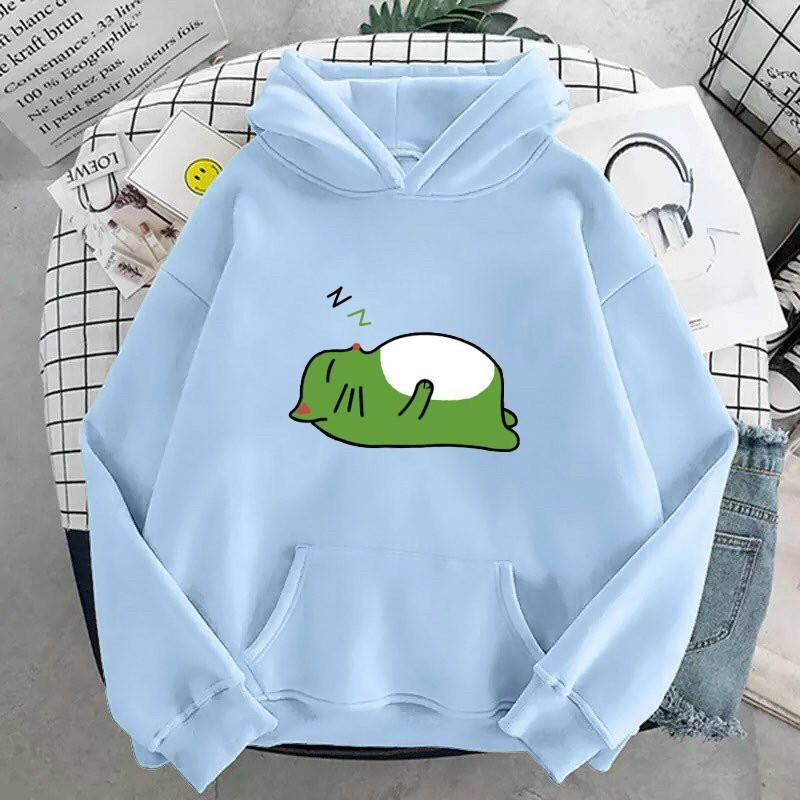 Áo hoodie nam nữ nỉ ngoại in hình dễ thương William - DS87, chất nỉ dày dặn, nón 2 lớp, hợp làm áo cặp