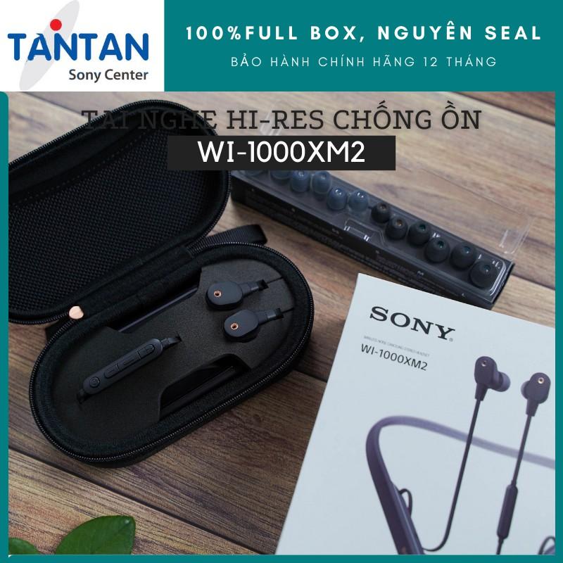 Tai Nghe BLUETOOTH HI-RES CHỐNG ỒN Sony WI-1000XM2 |DSEE HX - HD Noise Cancelling QN1 - Sense Engine - Xuất xứ: Malaysia | Hàng Chính Hãng