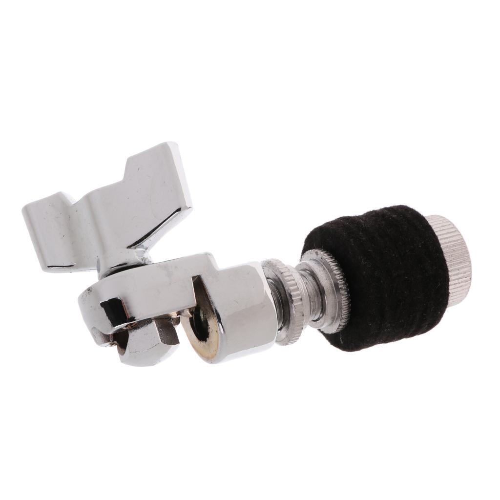 Professional Hi-hat Clutch Clamp Holder for Cymbal Accessory Silver