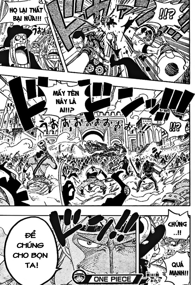 One Piece Chapter 381 - Trang 18