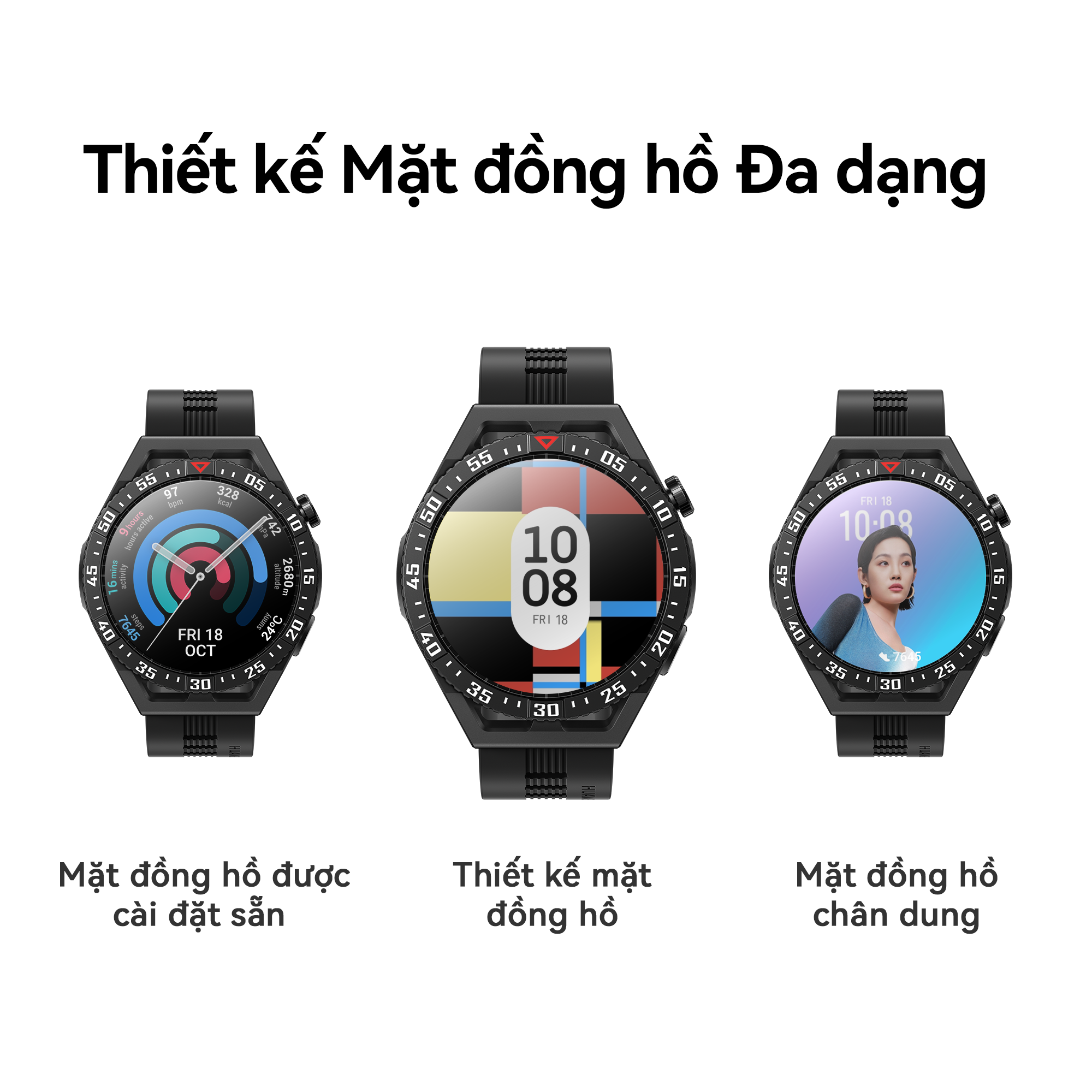 Đồng hồ thông minh HUAWEI WATCH GT 3 SE | Tập luyện khoa học | Theo dõi giấc ngủ | Pin lên đến 2 tuần | Hàng Chính Hãng