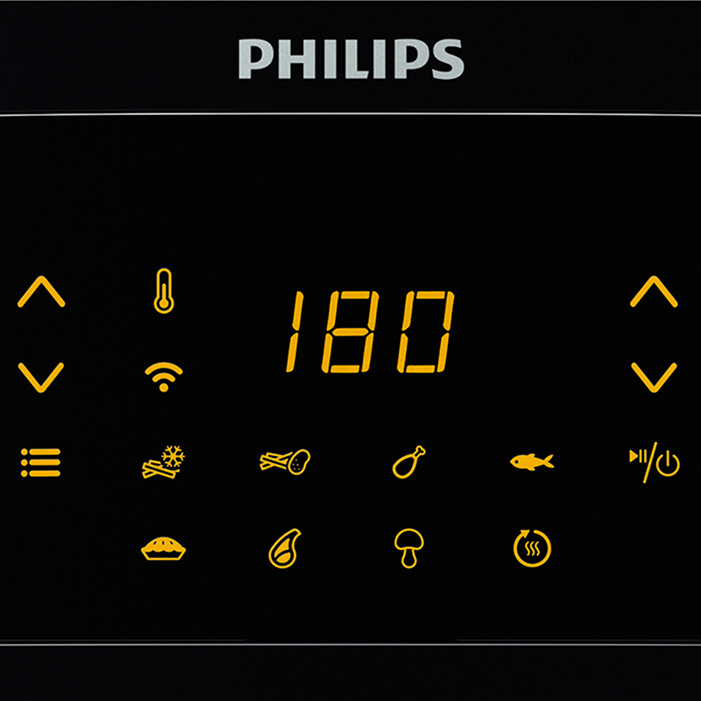 Nồi Chiên Không Dầu Philips HD9280 /90 Essential size XL Digital Connected - Hàng Chính Hãng