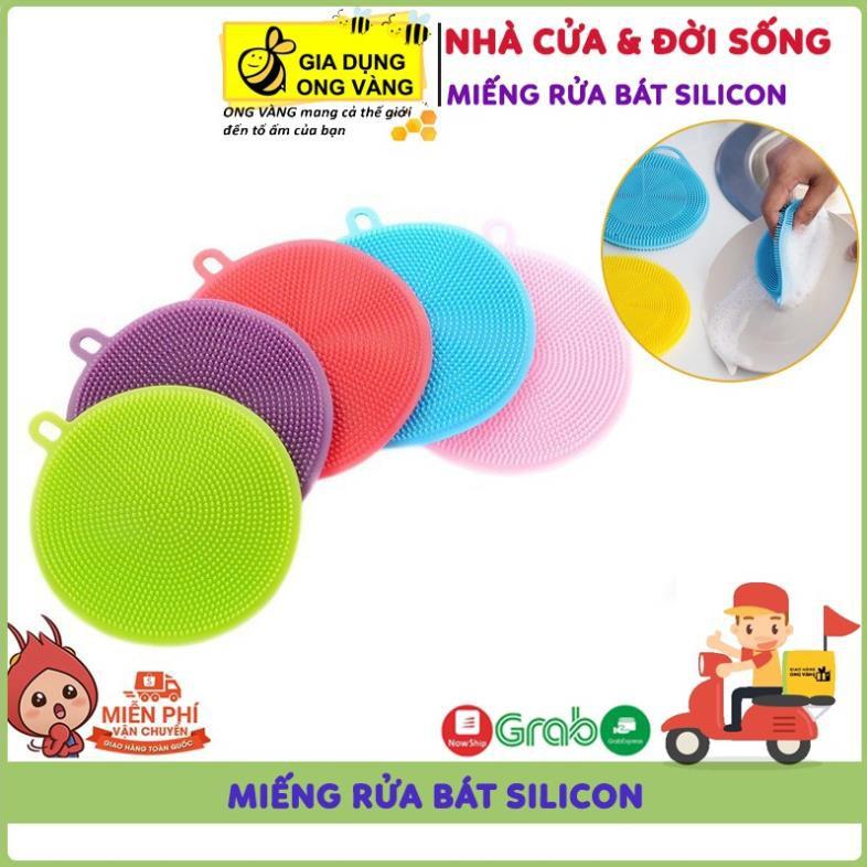 Miếng Rửa Chén Bát Chết Liệu Silicon Mềm, An Toàn Cho Đôi Tay Của Bạn