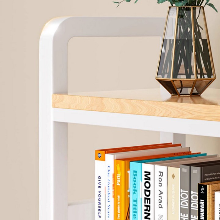 Kệ Sách Đặt Bàn làm việc máy tính Computer Shelf (98x75x20cm)