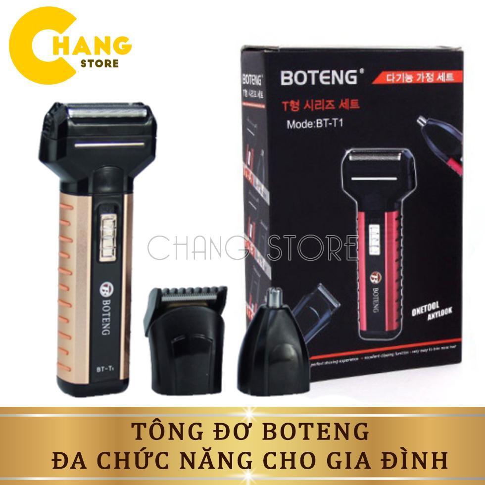 Tông Đơ Cắt Tóc Kiêm Máy Cạo Râu Và Cắt Tỉa Lông Mũi Boteng 3 Trong 1 Cao Cấp