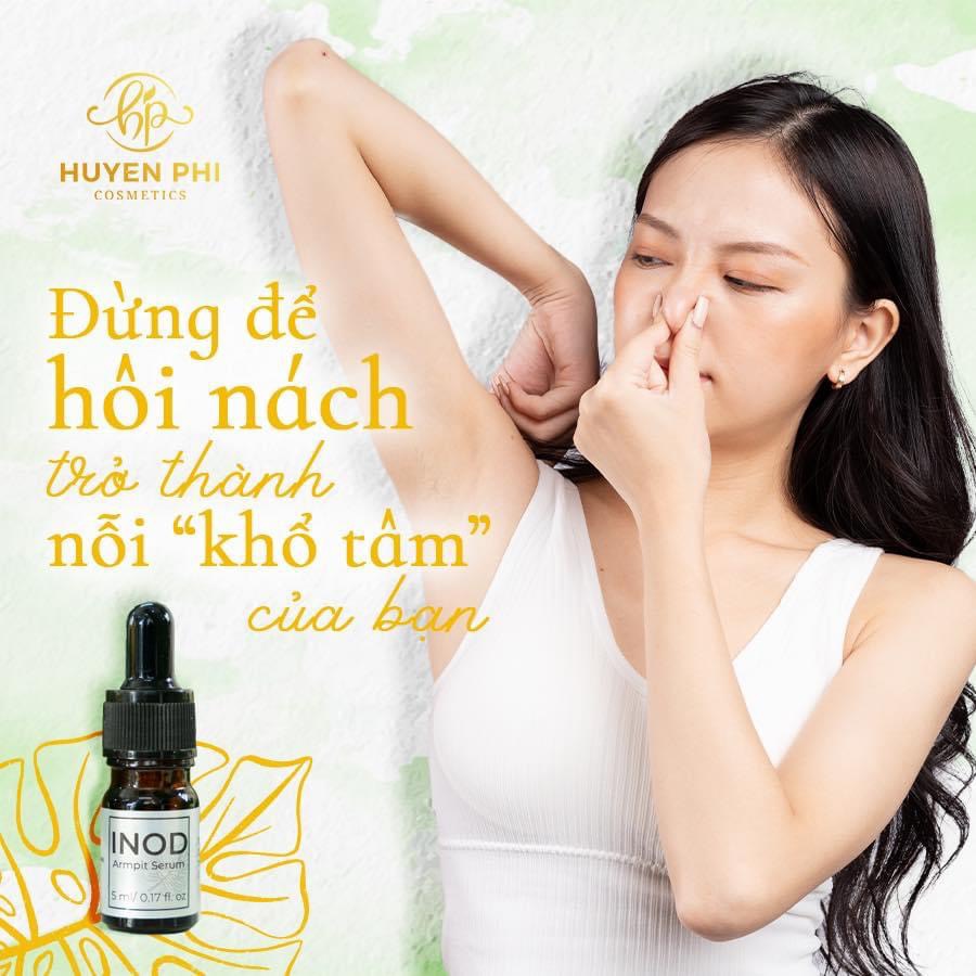 Khử mùi hôi nách và hôi chân Serum INOD Huyền phi loại đặc biệt cho hiệu quả tuyệt đối chỉ sau 1 lọ