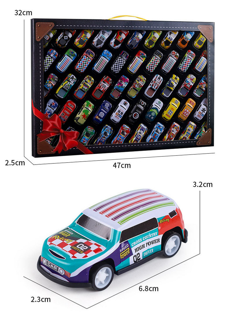 Bộ Sưu Tập 50 Ô Tô và Thảm cho Bé USKIDS Children's Alloy Pull-back 50 Cars & Map City - Home and Garden