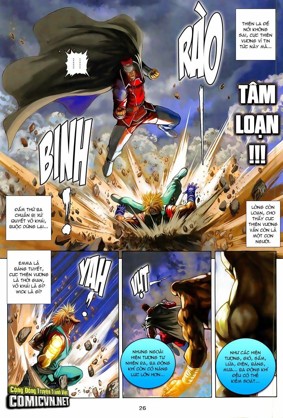 ba động quyền z hadouken zero chapter 13 26