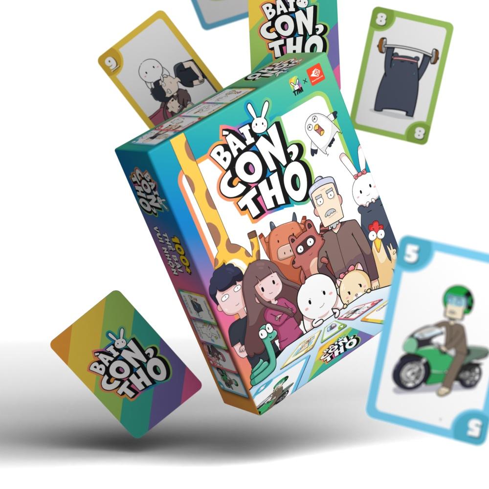 Bài con thỏ - Lầy hơn thỏ được không| Thỏ bảy màu, boardgame, game thẻ bài |Boardgamevn