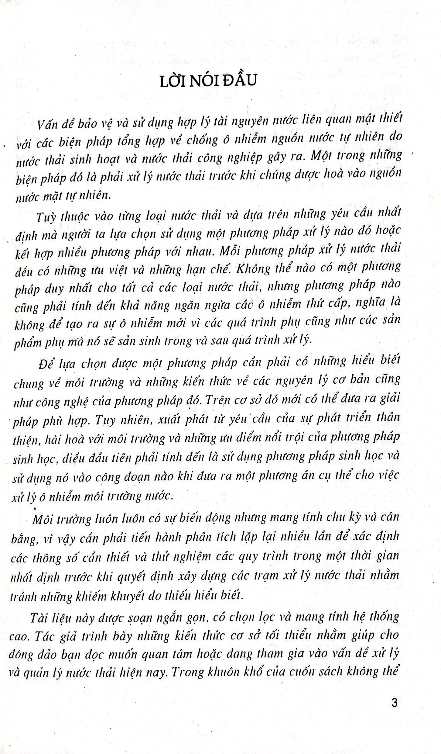 Kỹ Thuật Xử Lý Nước Thải